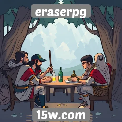 Comunitários de Eraserpg destacam a colaboração entre jogadores